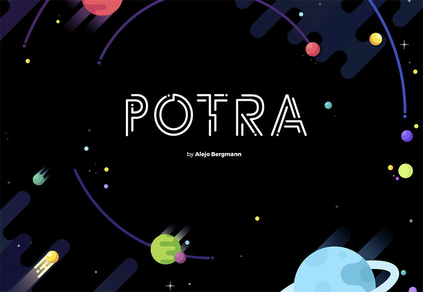 Potra - Free Font